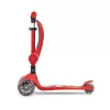 FUZZY háromkerekű üléses-scooter egyensúlyozó roller gyerekeknek red