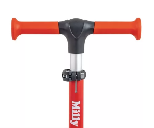 FUZZY háromkerekű üléses-scooter egyensúlyozó roller gyerekeknek red