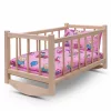 Fa babaágy-bölcső ágyneművel Baby Mix bears