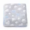 Baba takaró New Baby 80x90 heart blue