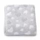 Baba takaró New Baby 80x90 heart grey