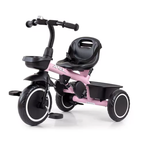 Gyerek háromkerekű bicikli Milly Mally Axel pink