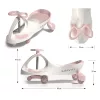 Gyerek gravitációs egyensúlyozó bicikli Gravity Milly Mally cream pink