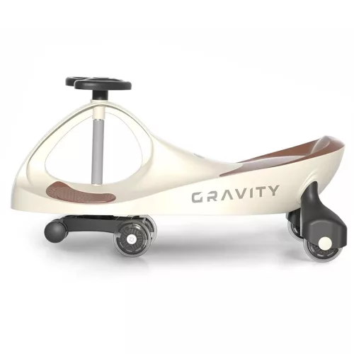 Gyerek gravitációs egyensúlyozó bicikli Gravity Milly Mally beige brown