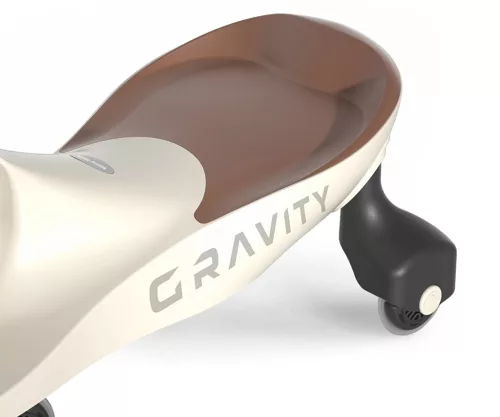 Gyerek gravitációs egyensúlyozó bicikli Gravity Milly Mally beige brown