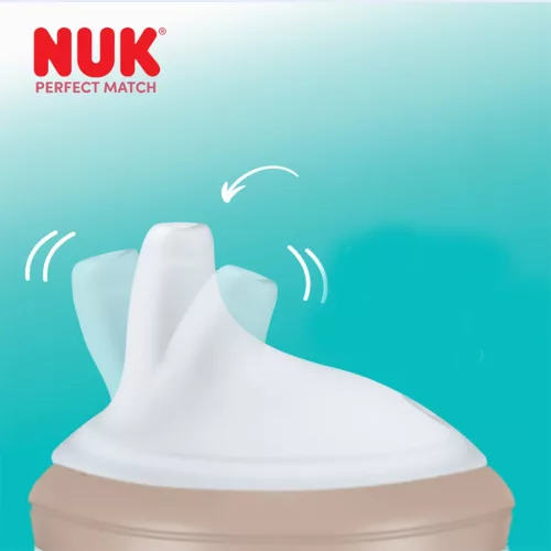 NUK Perfect Match tanuló cumisüveg Sheep  260 ml