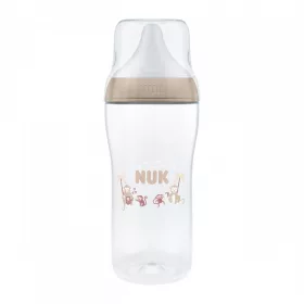   NUK Perfect Match cumisüveg hőmérséklet-szabályozással, XL Monkey 360 ml