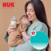 NUK Perfect Match cumisüveg hőmérséklet-szabályozással, XL Monkey 360 ml