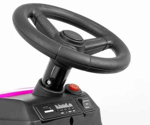Elektromos vontató pótkocsival Milly Mally Rolly pink