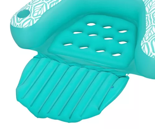 Deluxe Chair felfújható matrac – luxus vízi fotel a maximális pihenésért Bestway  1,45m x 1,2m mint