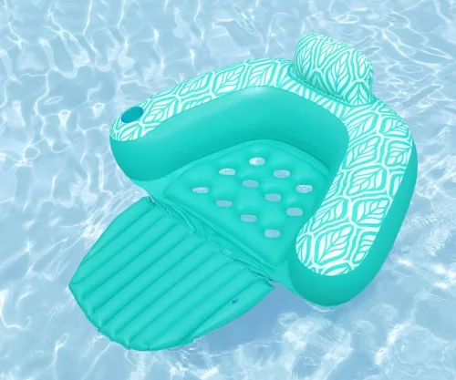 Deluxe Chair felfújható matrac – luxus vízi fotel a maximális pihenésért Bestway  1,45m x 1,2m mint