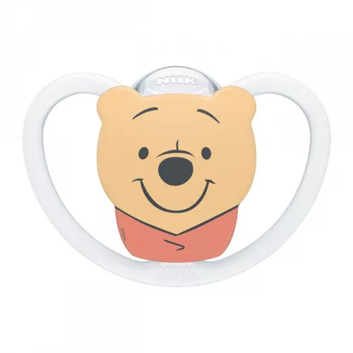 Baba cumi NUK Perfect Match Air Disney Maci Pu  6-18 hónapos white