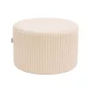 Gyermek  puff Kordbársony New Baby cream