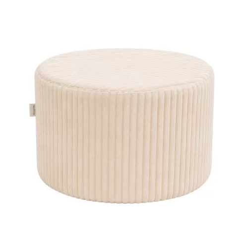 Gyermek  puff Kordbársony New Baby cream
