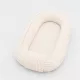 Babafészek kisbabák számára New Baby Teddy kordbársony cream