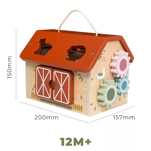 Montessori fa farmház Baby Mix
