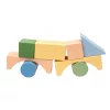 Safari fa építőkockák 120 db Montessori Baby Mix