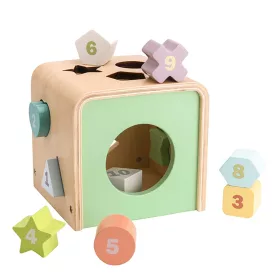 Montessori formabedobó kocka Baby Mix