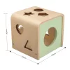 Montessori formabedobó kocka Baby Mix