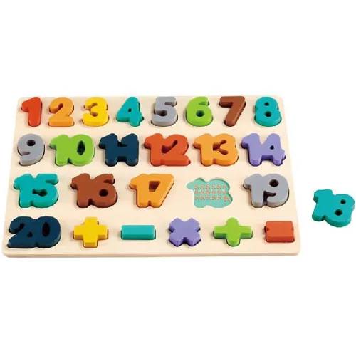 Fa számpuzzle Baby Mix