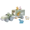 Fa Safari teherautó építőkockákkal Baby Mix