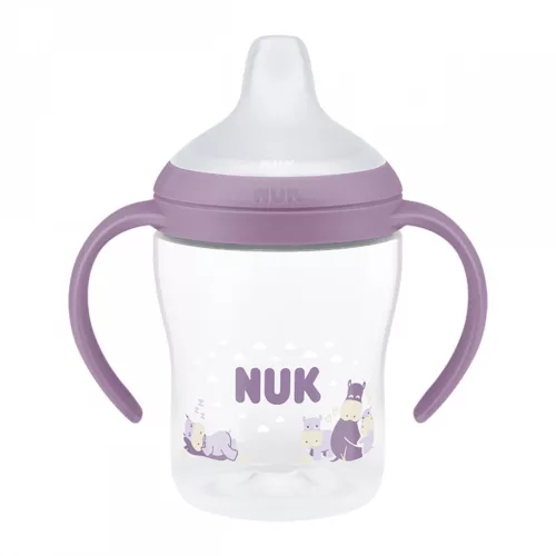 Baba cumisüveg NUK Perfect Match tanulópohár 150 ml Hippo
