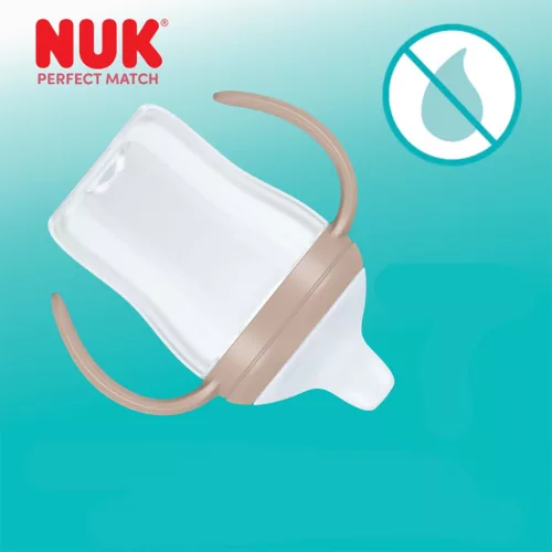 Baba cumisüveg NUK Perfect Match tanulópohár 150 ml Hippo