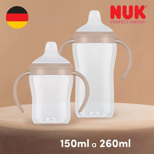 Baba cumisüveg NUK Perfect Match tanulópohár 150 ml Sheep