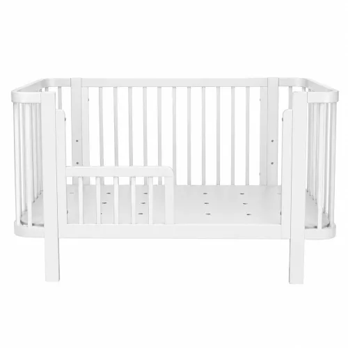 Gyermek ovális babaágy New Baby Klára fehér