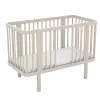Gyermek ovális babaágy New Baby Klára fehér
