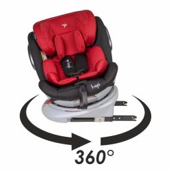Hapi Ozy 360°-ban forgatható gyerekülés 0-36 kg - Red