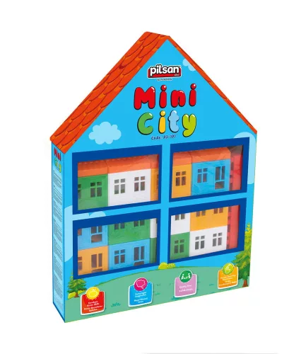 Pilsan 03101 Mini city építőkocka