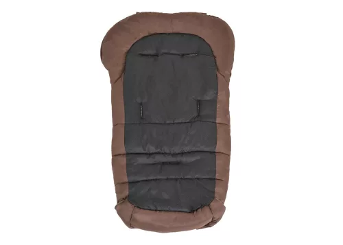 Cangaroo Fluffy téli bundazsák lábán erősített 100cm BARNA/bézs