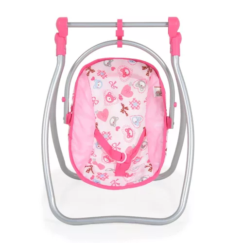 Moni Toys Lovely bear játék hinta/etetőszék babának