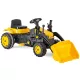 Pilsan traktor homlokrakodós fekete/sárga
