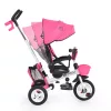 BYOX Flexy lux tricikli szülőkaros pink