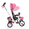 BYOX Flexy lux tricikli szülőkaros pink