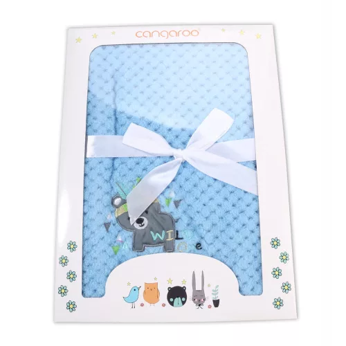 Cangaroo Freya baba takaró maci KÉK