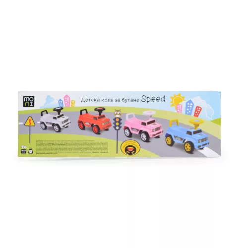MONI Speed ráülős autó jeep piros