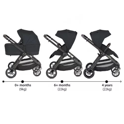 Cangaroo Macan 2in1 babakocsi fekete
