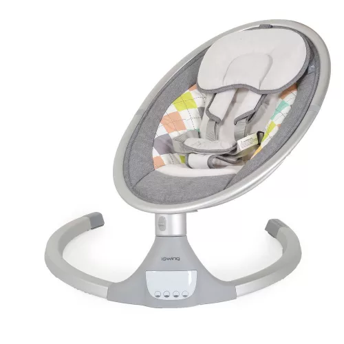 Iswing elektromos hinta, 9 kg, 5seb., szúnyoghálóval V.SZÜRKE