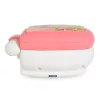 MONI TOYS műanyag baby kinyitható gombos telefon FEHÉR/PINK