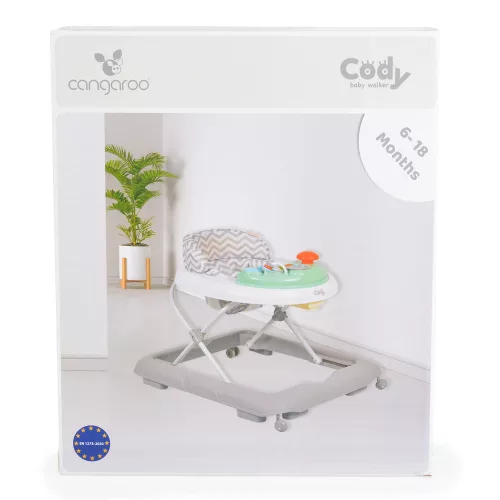 Cangaroo Cody bébikomp szürke