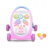 MUSIC BABY WALKER járássegítő sütis PINK