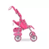 Moni Toys Stars játék babakocsi lapra csukhatós