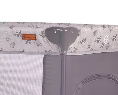 Cangaroo Africa 1 szintes utazóágy 14 kg-ig szürke