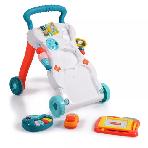 Moni Toys Dreams járássegítő műanyag 2in1 kék fogantyúval