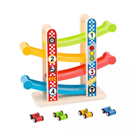 Tooky toy fa autópálya Sliding Tower 