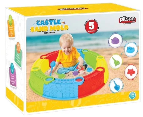 Pilsan 06306 Homok kastély forma SZÍNES