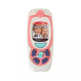 MONI TOYS műanyag baby telefon PINK